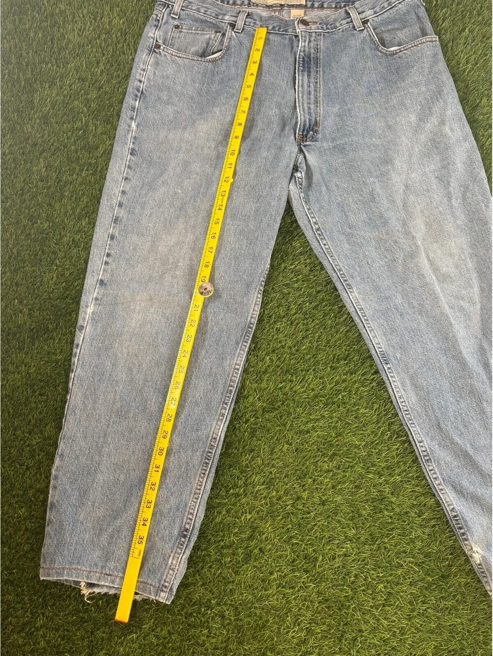 Abercrombie & Fitch Men's Light Wash Denim Jeans 38x32